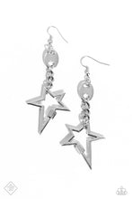 Load image into Gallery viewer, oak-sisters-jewelry-iconic-impression-silver-earrings-paparazzi-accessories-by-lisa