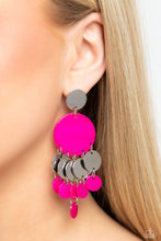 Load image into Gallery viewer, Paparazzi π SHELL of the Ball - Pink Post Earrings