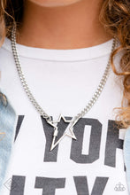 Load image into Gallery viewer, Paparazzi π Playful Popstar - Silver Necklace