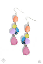 Load image into Gallery viewer, oak-sisters-jewelry-mystifying-matinee-multi-earrings-paparazzi-accessories-by-lisa