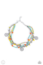 Load image into Gallery viewer, oak-sisters-jewelry-surfing-safari-blue-anklet-paparazzi-accessories-by-lisa