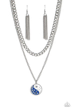 Load image into Gallery viewer, oak-sisters-jewelry-night-and-day-blue-necklace-paparazzi-accessories-by-lisa