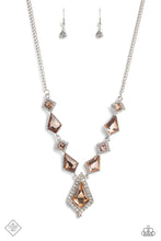 Load image into Gallery viewer, oak-sisters-jewelry-sharp-showroom-orange-necklace-paparazzi-accessories-by-lisa