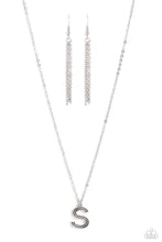 Load image into Gallery viewer, oak-sisters-jewelry-leave-your-initials-silver-s-paparazzi-accessories-by-lisa