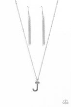 Load image into Gallery viewer, oak-sisters-jewelry-leave-your-initials-silver-j-paparazzi-accessories-by-lisa