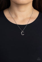 Load image into Gallery viewer, Paparazzi 🔆 Leave Your Initials - Silver - C Necklace