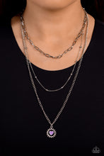 Load image into Gallery viewer, Paparazzi 🔆 Burning Love - Black Necklace