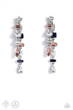 Load image into Gallery viewer, oak-sisters-jewelry-admirable-antiquity-multi-post earrings-paparazzi-accessories-by-lisa