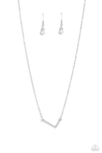 Load image into Gallery viewer, oak-sisters-jewelry-initially-yours-l-white-paparazzi-accessories-by-lisa