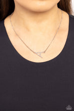 Load image into Gallery viewer, Paparazzi π INITIALLY Yours - A - White Necklace
