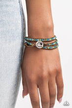Load image into Gallery viewer, Paparazzi 🔆 PAW-sitive Thinking - Blue Bracelet