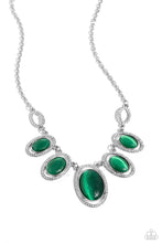 Load image into Gallery viewer, oak-sisters-jewelry-a-beam-come-true-green-necklace-paparazzi-accessories-by-lisa