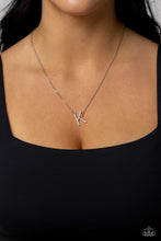 Load image into Gallery viewer, Paparazzi 🔆 INITIALLY Yours - K - White Necklace