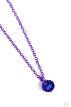 Load image into Gallery viewer, oak-sisters-jewelry-las-vegas-dip-purple-necklace-paparazzi-accessories-by-lisa