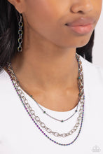 Load image into Gallery viewer, Paparazzi 🔆 Mardi Gras Mayhem - Multi Necklace