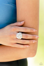 Load image into Gallery viewer, Paparazzi 🔆 BLING Loud and Proud - White Ring 🔆 Exclusive 2023 Convention Collection