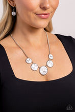 Load image into Gallery viewer, Paparazzi 🔆 PALM Before the Storm - White Necklace