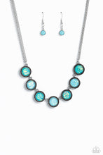 Load image into Gallery viewer, oak-sisters-jewelry-looking-for-double-blue-necklace-paparazzi-accessories-by-lisa