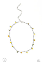 Load image into Gallery viewer, oak-sisters-jewelry-beach-ball-bliss-yellow-necklace-paparazzi-accessories-by-lisa
