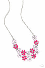 Load image into Gallery viewer, oak-sisters-jewelry-floral-fever-pink-necklace-paparazzi-accessories-by-lisa