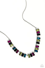Load image into Gallery viewer, oak-sisters-jewelry-elite-emeralds-black-necklace-paparazzi-accessories-by-lisa