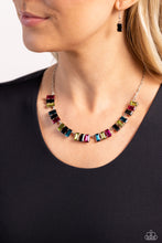 Load image into Gallery viewer, Paparazzi π Elite Emeralds - Black Necklace