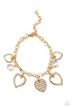 Load image into Gallery viewer, oak-sisters-jewelry-glow-your-heart-gold-bracelet-paparazzi-accessories-by-lisa