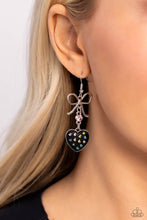 Load image into Gallery viewer, Paparazzi 🔆 BOW Away Zone - Black Earrings