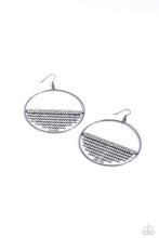 Load image into Gallery viewer, oak-sisters-jewelry-fierce-fringe-black-earrings-paparazzi-accessories-by-lisa