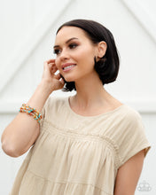 Load image into Gallery viewer, Paparazzi 🔆 Stacking Stones - Orange Bracelet 🔆 Exclusive 2023 Convention Collection