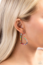 Load image into Gallery viewer, Paparazzi 🔆 Striped Sweethearts - Multi Earrings