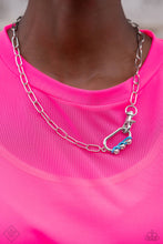 Load image into Gallery viewer, Paparazzi 🔆 Dont Want to Miss a STRING - Blue Necklace