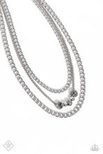 Load image into Gallery viewer, oak-sisters-jewelry-layered-loyalty-white-necklace-paparazzi-accessories-by-lisa