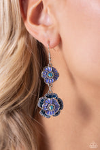 Load image into Gallery viewer, Paparazzi 🔆 Intricate Impression - Blue Earrings