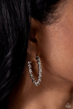 Load image into Gallery viewer, Paparazzi 🔆 Braided Bravado - Silver Earrings