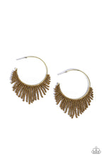 Load image into Gallery viewer, oak-sisters-jewelry-tailored-tassel-brass-earrings-paparazzi-accessories-by-lisa