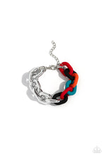 Load image into Gallery viewer, oak-sisters-jewelry-candid-contrast-black-bracelet-paparazzi-accessories-by-lisa