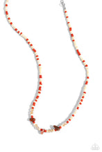 Load image into Gallery viewer, oak-sisters-jewelry-naturally-notorious-orange-necklace-paparazzi-accessories-by-lisa