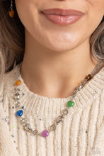 Load image into Gallery viewer, Paparazzi 🔆 My HEARTBEAT Will Go On - Multi Necklace