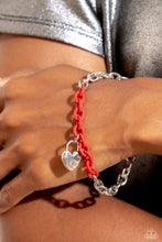 Load image into Gallery viewer, Paparazzi 🔆 Locked and Loved - Red Bracelet