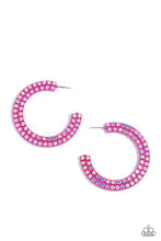 Load image into Gallery viewer, oak-sisters-jewelry-flawless-fashion-pink-earrings-paparazzi-accessories-by-lisa