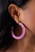 Load image into Gallery viewer, Paparazzi 🔆 Flawless Fashion - Pink Earrings