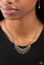 Load image into Gallery viewer, Paparazzi 🔆 FLARE to be Different - Gold Necklace