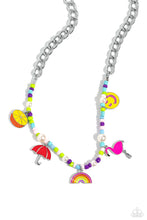 Load image into Gallery viewer, oak-sisters-jewelry-summer-sentiment-multi-necklace-paparazzi-accessories-by-lisa