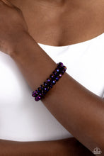Load image into Gallery viewer, Paparazzi 🔆 Seriously Stellar - Purple Bracelet