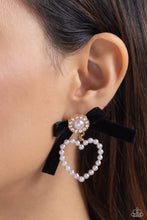 Load image into Gallery viewer, Paparazzi 🔆 BOW and Then - Gold Post Earrings