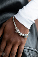 Load image into Gallery viewer, Paparazzi 🔆 Draped Dedication - White Bracelet