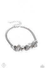 Load image into Gallery viewer, oak-sisters-jewelry-draped-dedication-white-bracelet-paparazzi-accessories-by-lisa