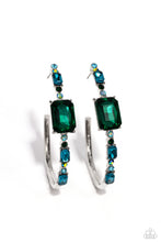 Load image into Gallery viewer, oak-sisters-jewelry-elite-ensemble-green-earrings-paparazzi-accessories-by-lisa