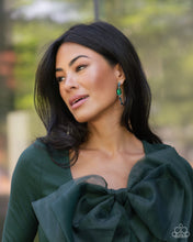 Load image into Gallery viewer, Paparazzi π Elite Ensemble - Green Earrings π Exclusive 2023 Convention Collection